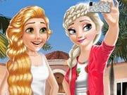 Elsa ve Rapunzel Giydirme