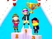 Buzda Eğlenceli Yarış